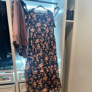 Floral maxi dress